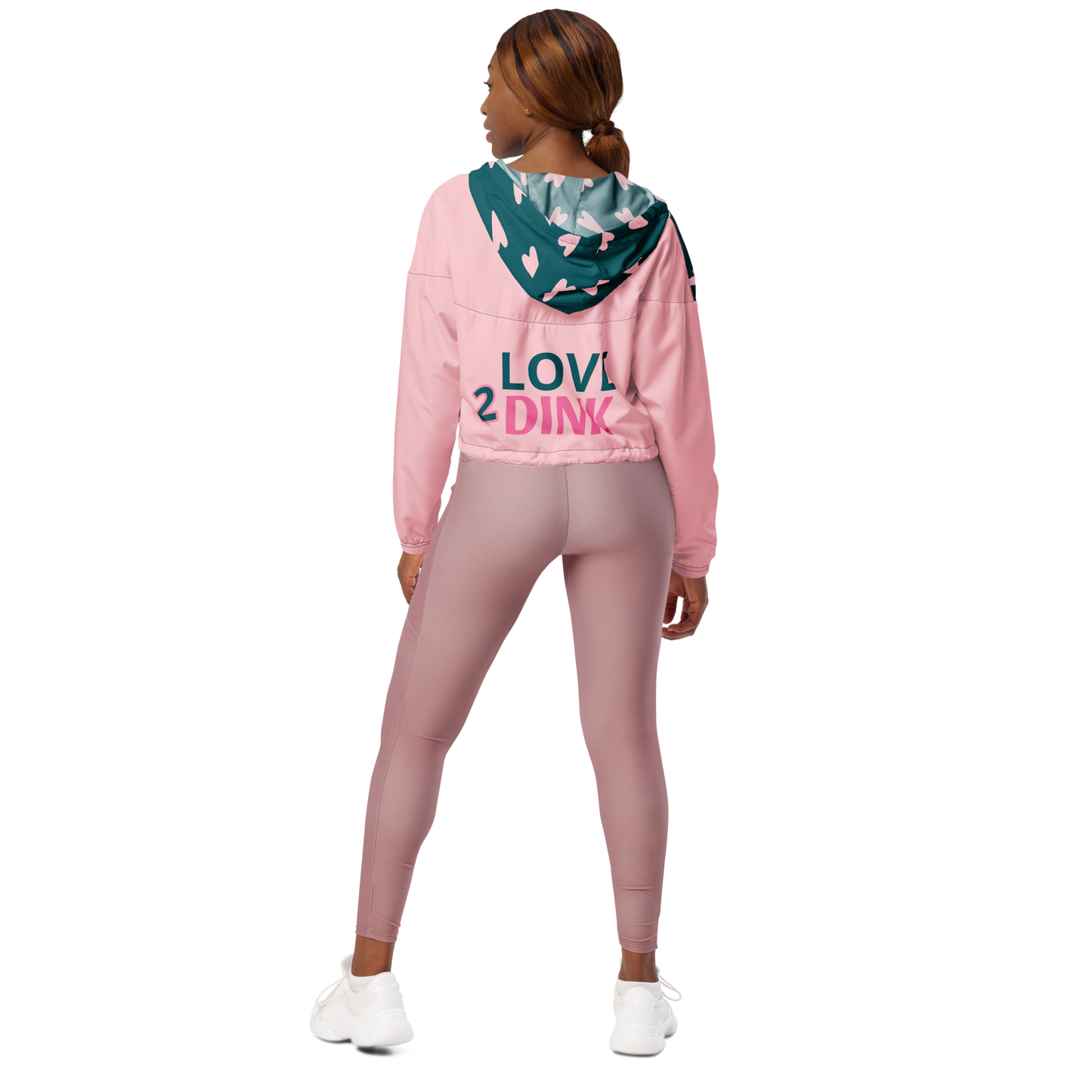 Love 2 Dink Women’s Cropped Windbreaker