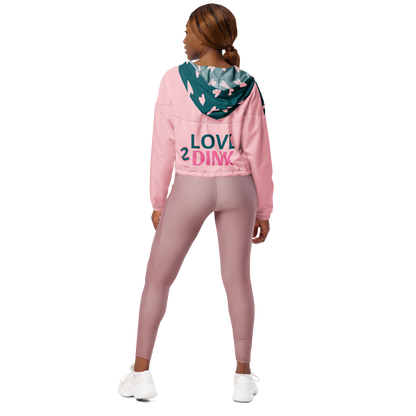 Love 2 Dink Women’s Cropped Windbreaker