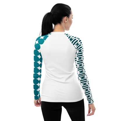 Women's Pickleball Sun Rash Guard