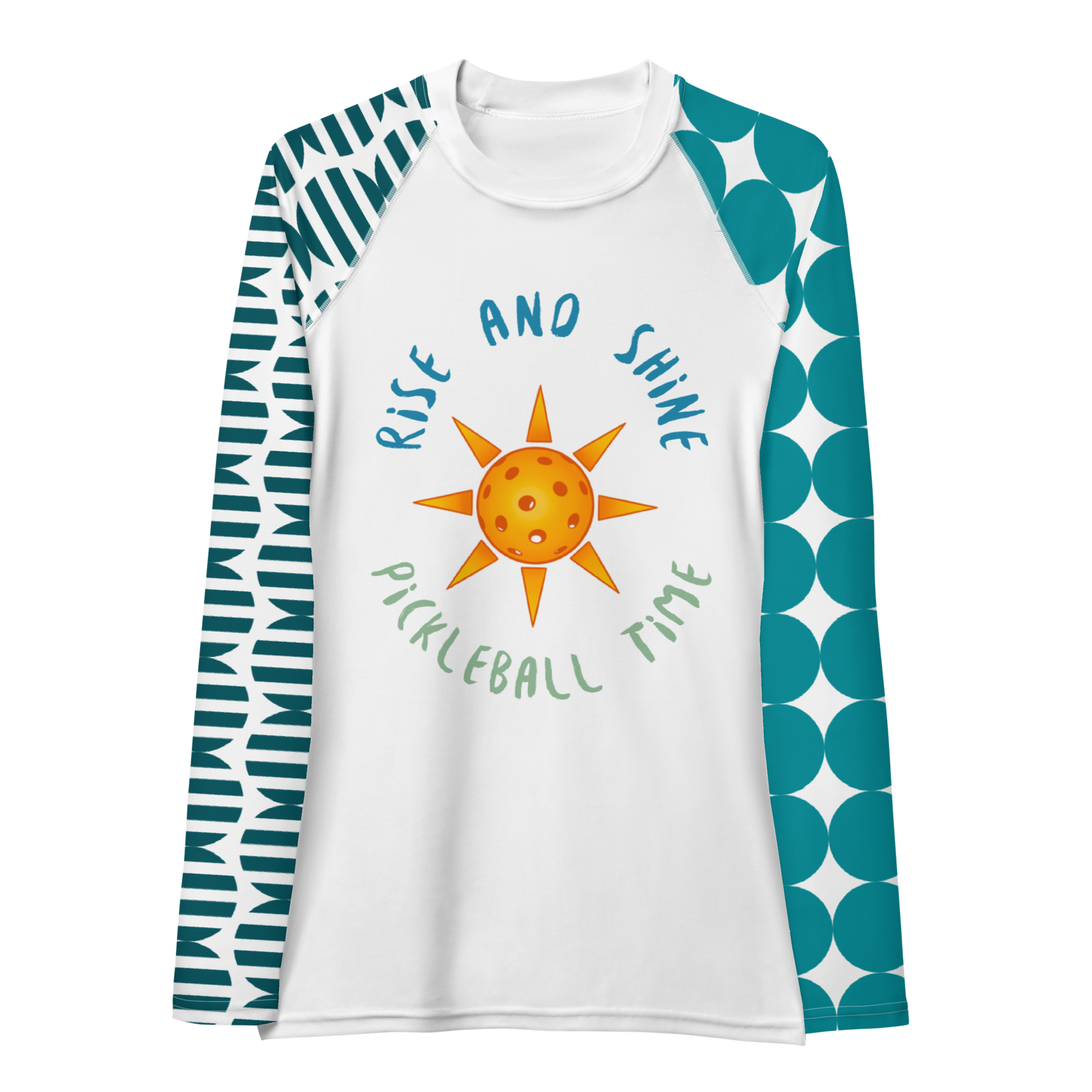 Women's Pickleball Sun Rash Guard