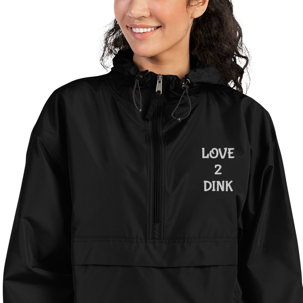 LOVE 2 DINK Embroidered Champion Packable Jacket