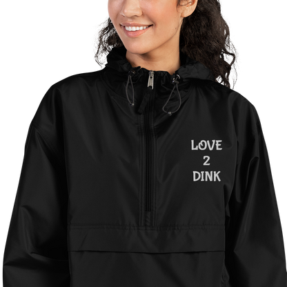 LOVE 2 DINK Embroidered Champion Packable Jacket