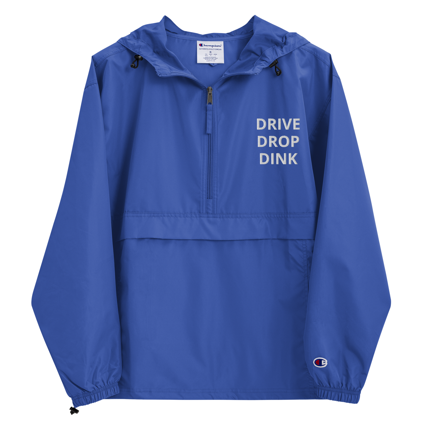 Drive Drop Dink Embroidered Champion Packable Jacket