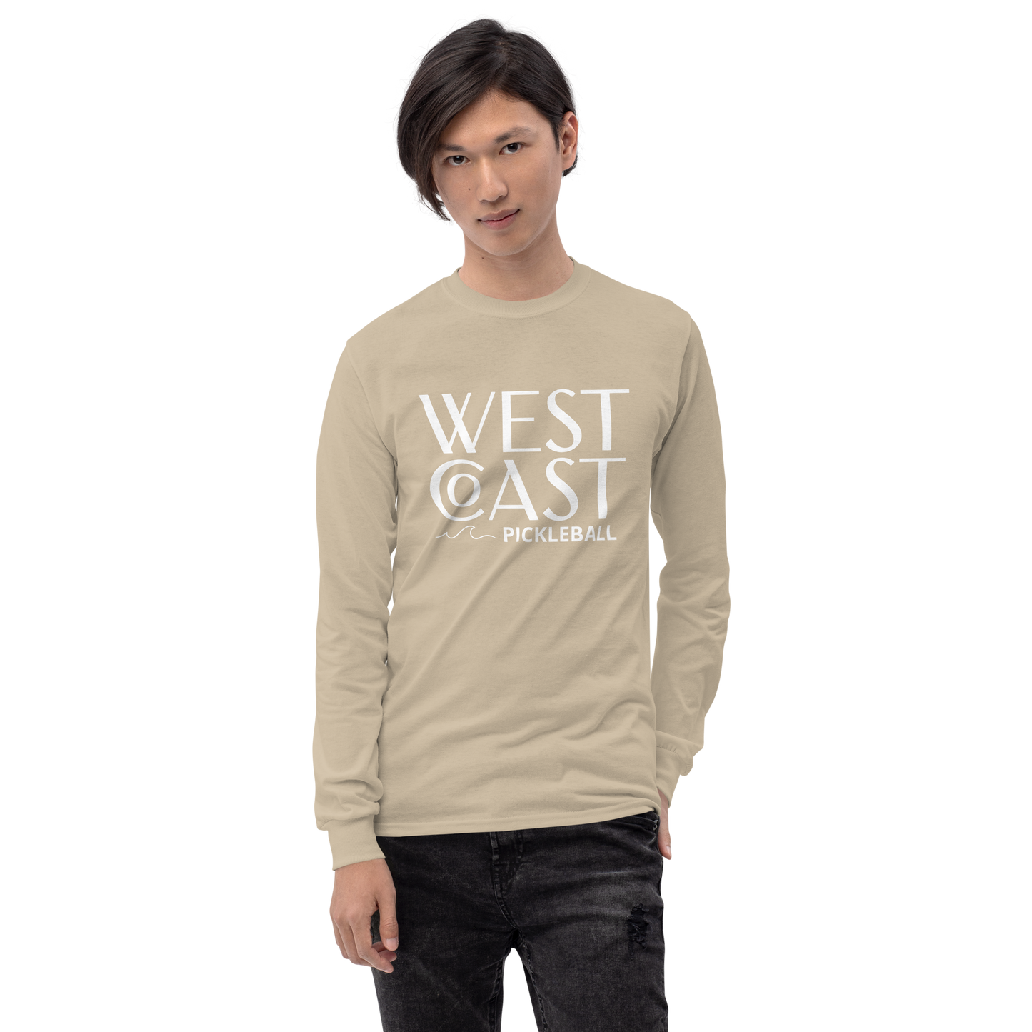 West Coast Vibes Men’s Long Sleeve Shirt