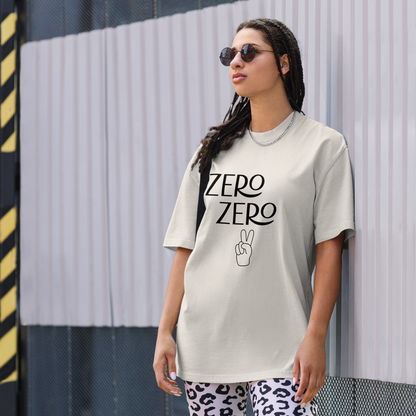 Zero Zero 2 Oversized Faded T-shirt