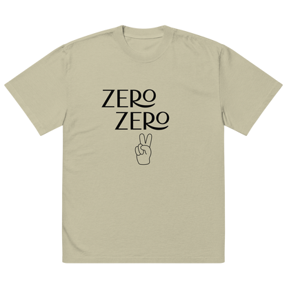 Zero Zero 2 Oversized Faded T-shirt