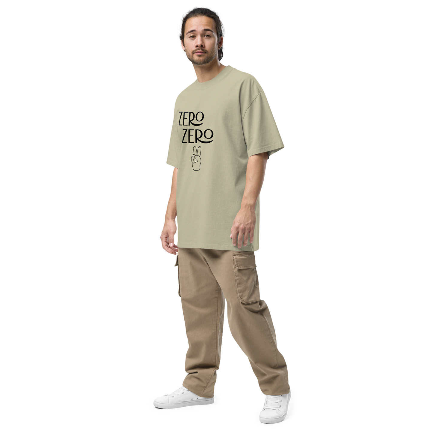 Zero Zero 2 Oversized Faded T-shirt