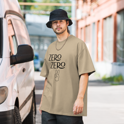 Zero Zero 2 Oversized Faded T-shirt