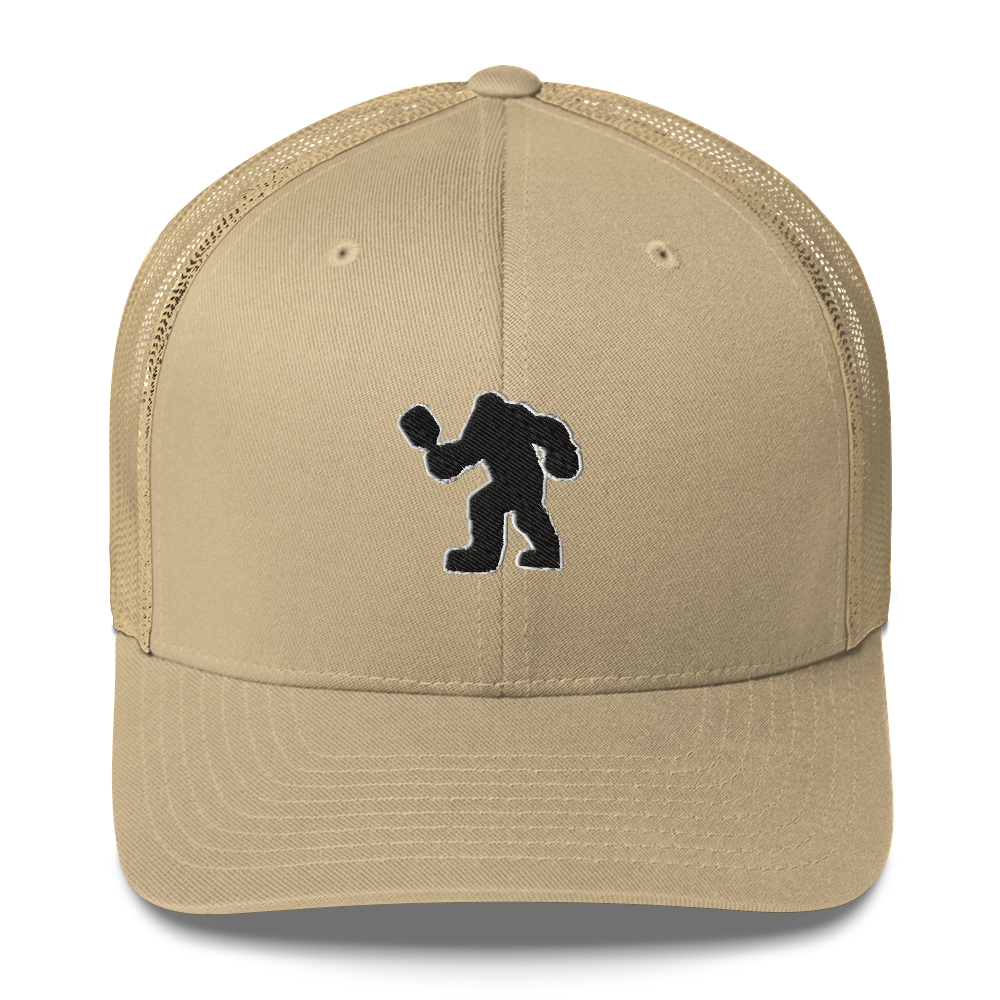 Pickleball Sasquatch Trucker Cap