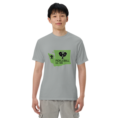 PNW Pickleball Est. 1965 Unisex Garment-Dyed Heavyweight T-shirt