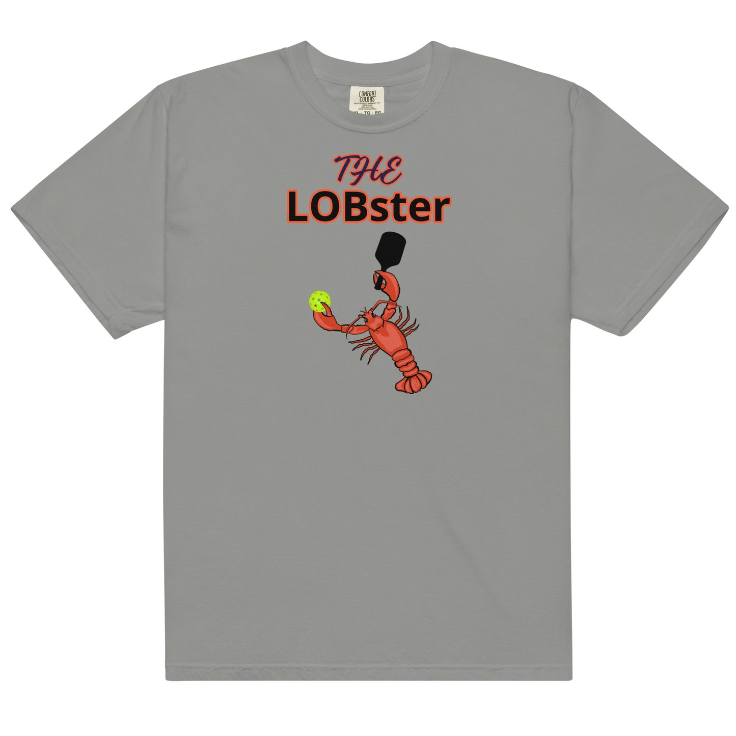 The LOBster Unisex garment-dyed heavyweight t-shirt