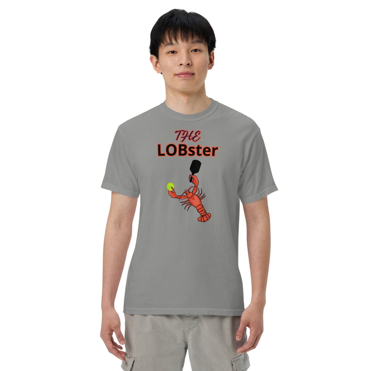 The LOBster Unisex garment-dyed heavyweight t-shirt