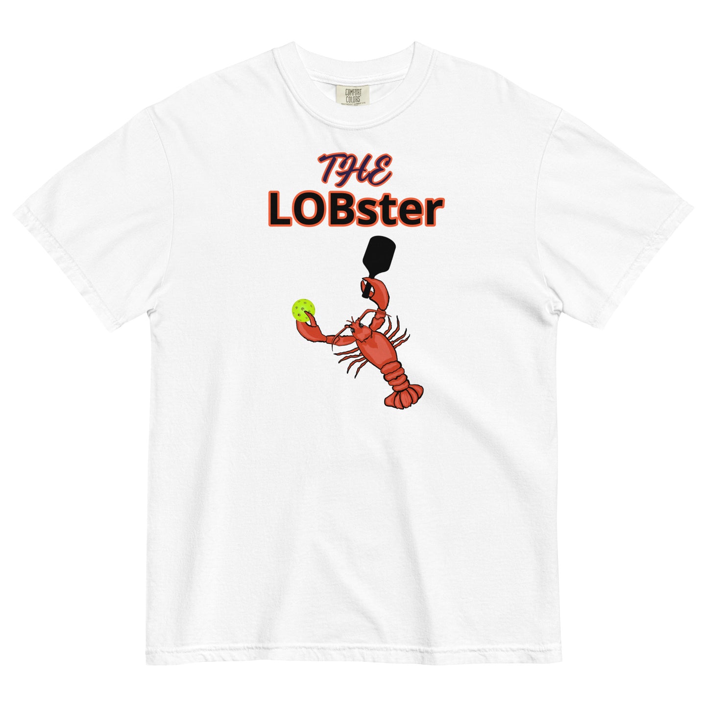 The LOBster Unisex garment-dyed heavyweight t-shirt