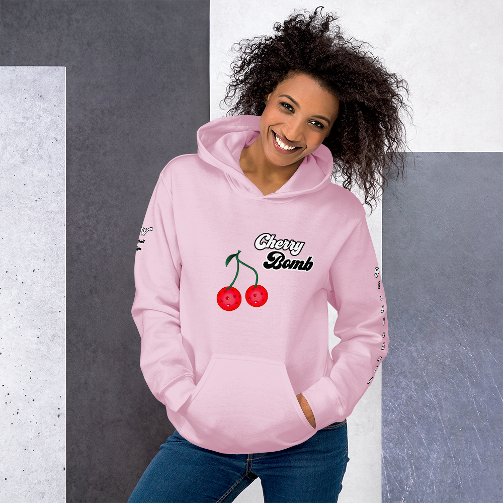 Pickleball Cherry Bomb Unisex Hoodie