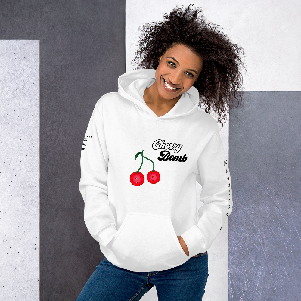 Pickleball Cherry Bomb Unisex Hoodie