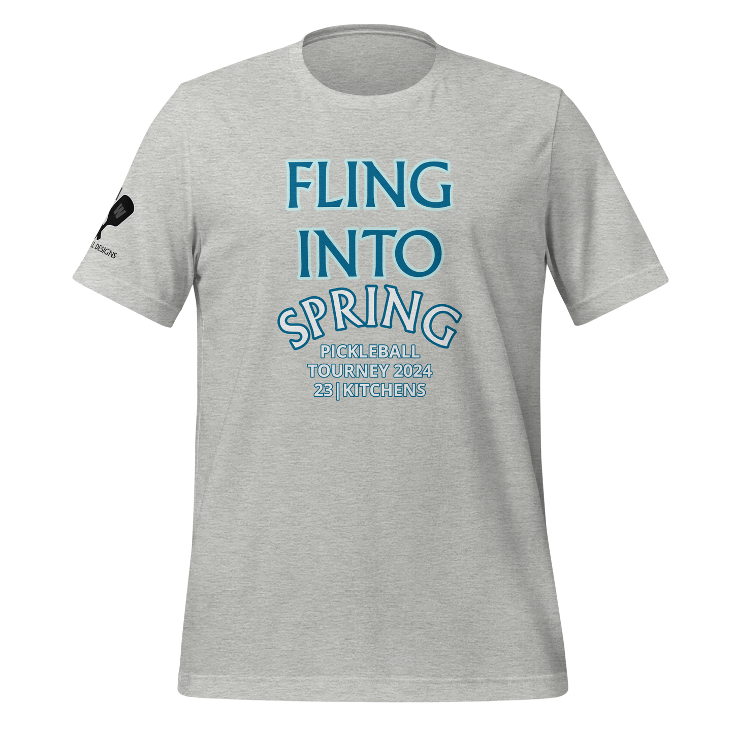 Fling Into Spring Tourney 2024 Unisex t-shirt