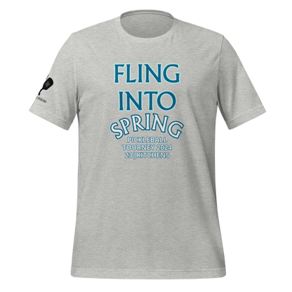 Fling Into Spring Tourney 2024 Unisex t-shirt