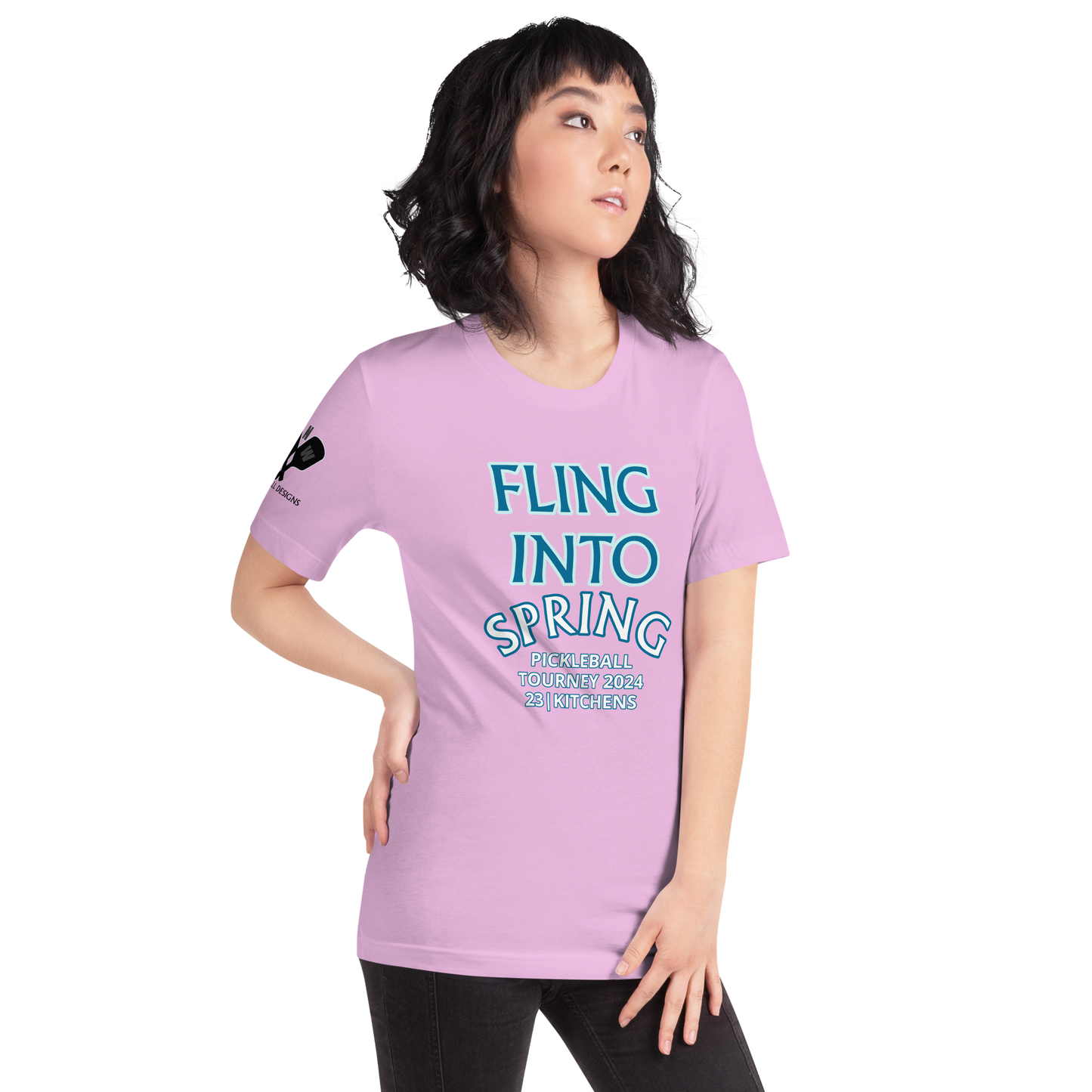 Fling Into Spring Tourney 2024 Unisex t-shirt