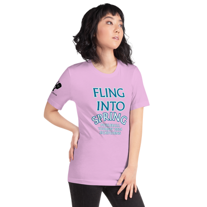 Fling Into Spring Tourney 2024 Unisex t-shirt