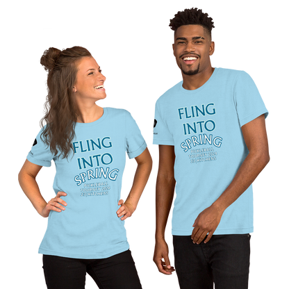 Fling Into Spring Tourney 2024 Unisex t-shirt