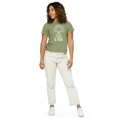 Be Cool & Dink Women’s High-Waisted T-shirt