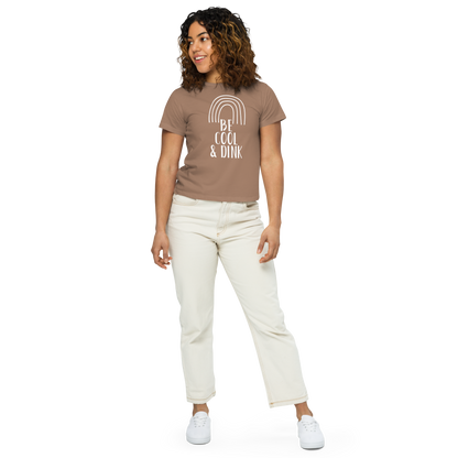 Be Cool & Dink Women’s High-Waisted T-shirt