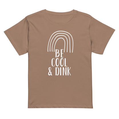 Be Cool & Dink Women’s High-Waisted T-shirt