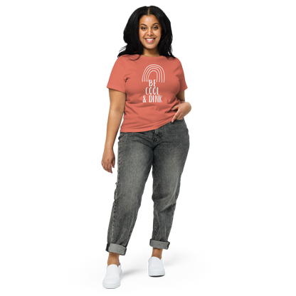 Be Cool & Dink Women’s High-Waisted T-shirt