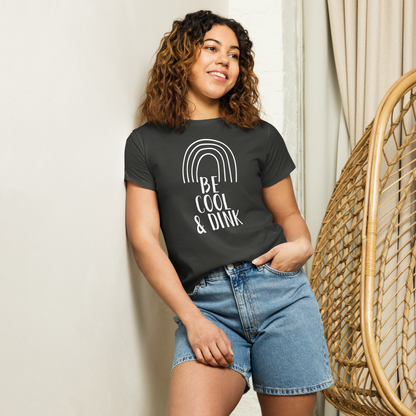 Be Cool & Dink Women’s High-Waisted T-shirt