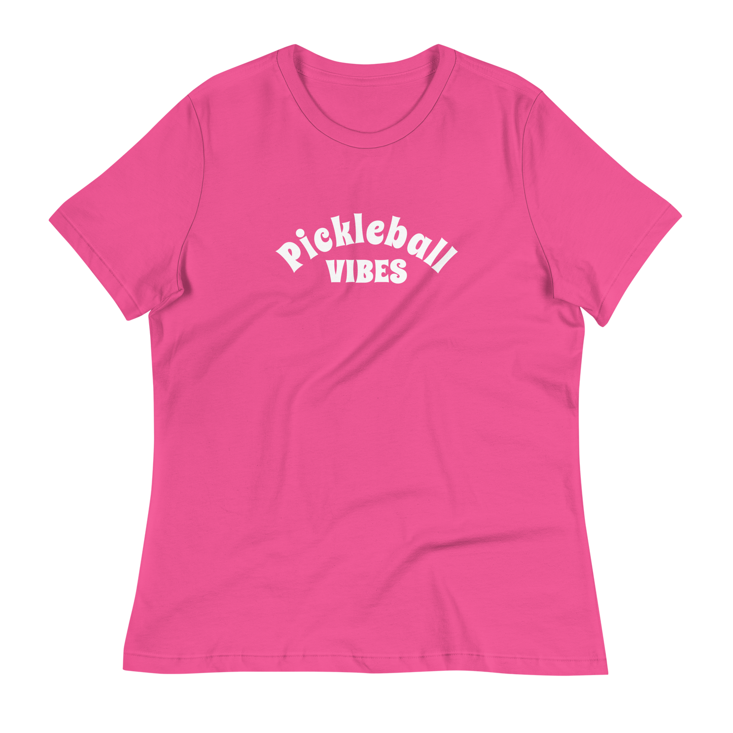 Pickleball Vibes Women's Relaxed T-Shirt