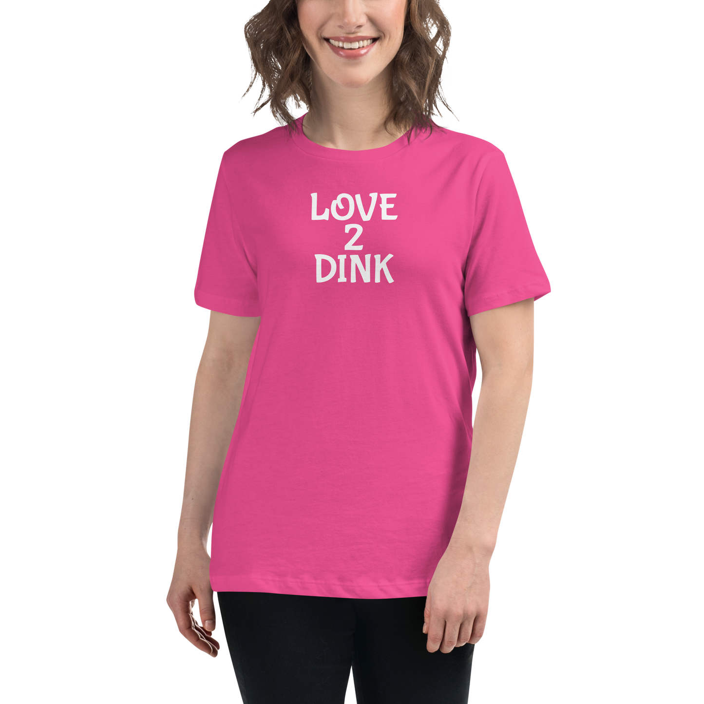 Love 2 Dink Women's Relaxed T-Shirt