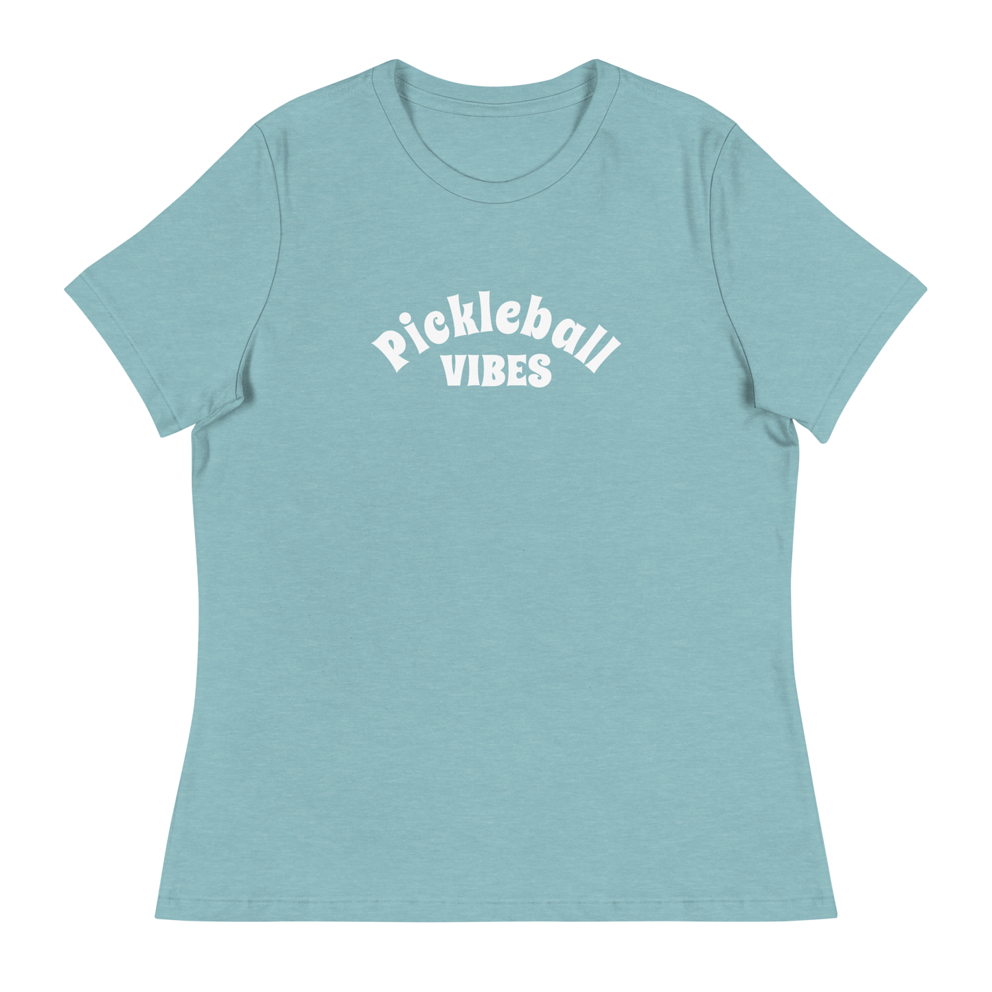 Pickleball Vibes Women's Relaxed T-Shirt