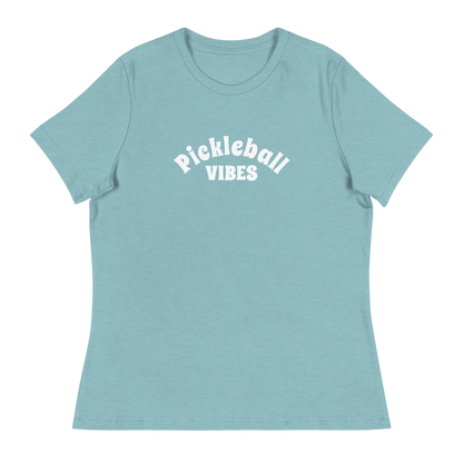 Pickleball Vibes Women's Relaxed T-Shirt