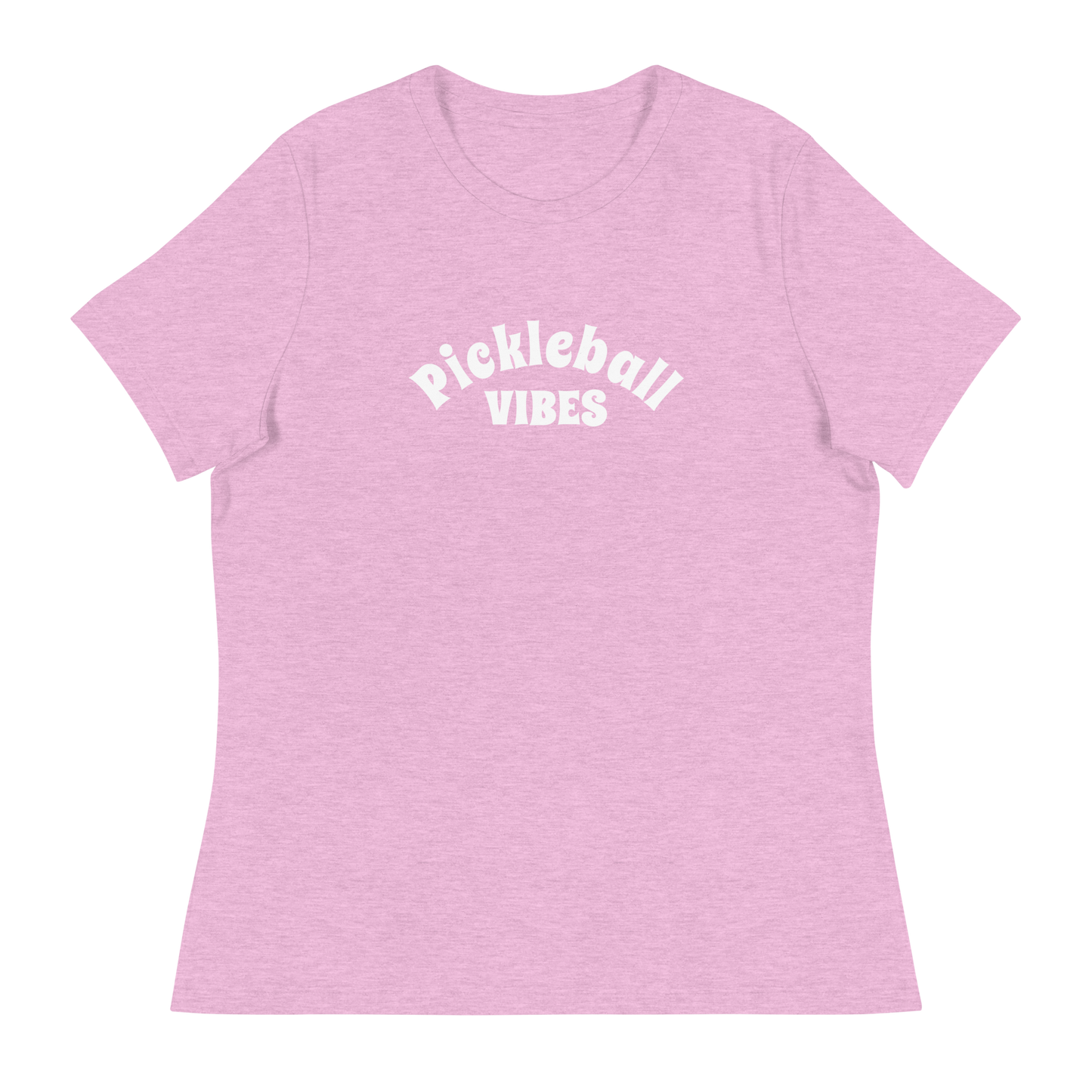 Pickleball Vibes Women's Relaxed T-Shirt