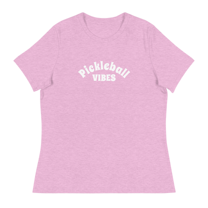 Pickleball Vibes Women's Relaxed T-Shirt