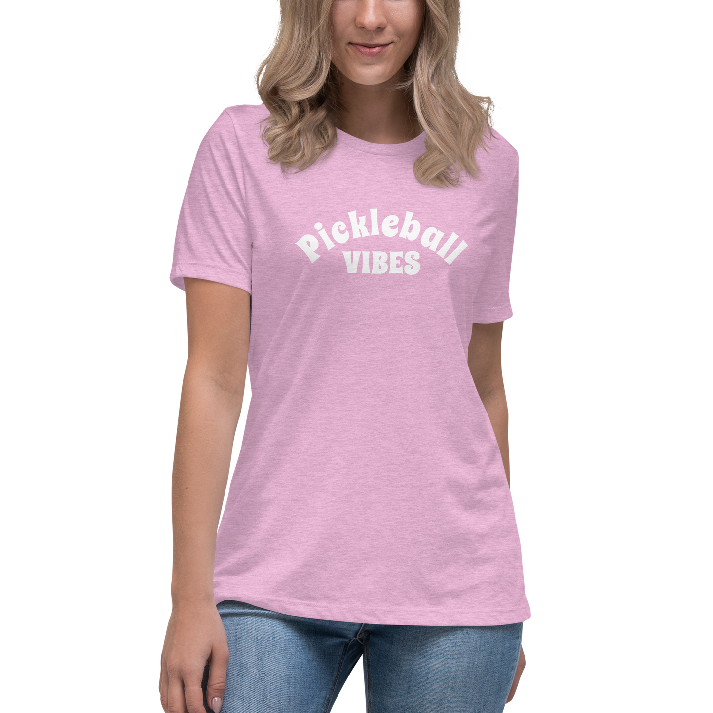 Pickleball Vibes Women's Relaxed T-Shirt