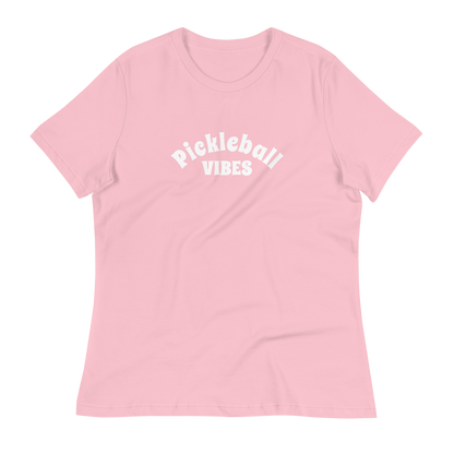 Pickleball Vibes Women's Relaxed T-Shirt