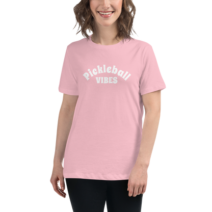 Pickleball Vibes Women's Relaxed T-Shirt