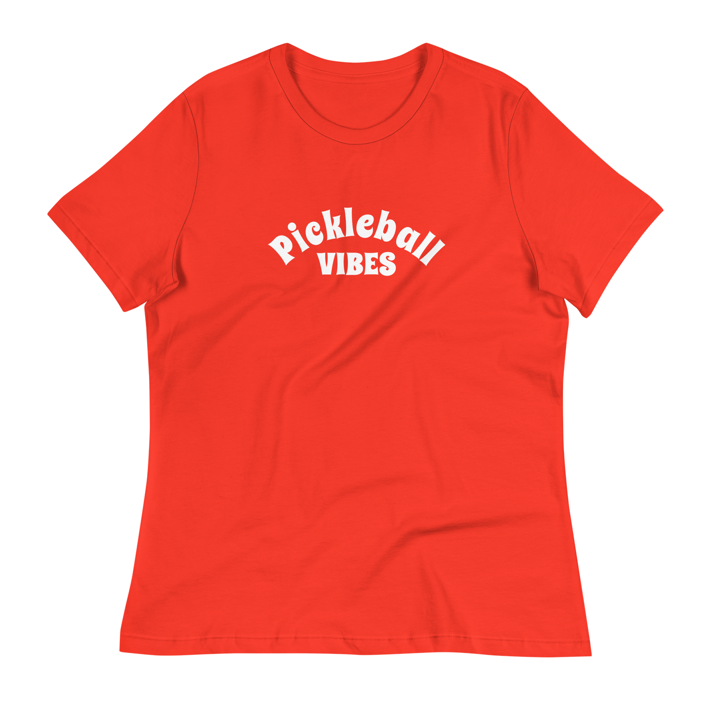 Pickleball Vibes Women's Relaxed T-Shirt