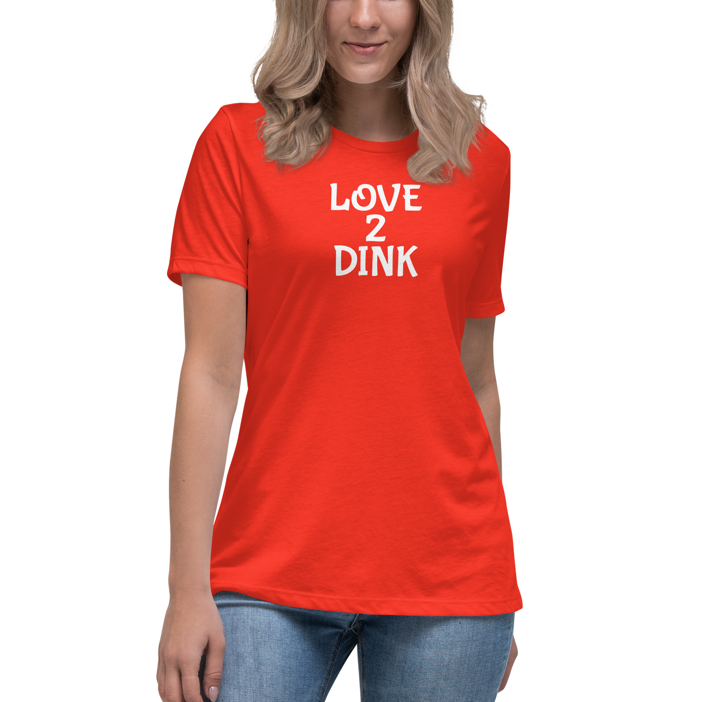 Love 2 Dink Women's Relaxed T-Shirt